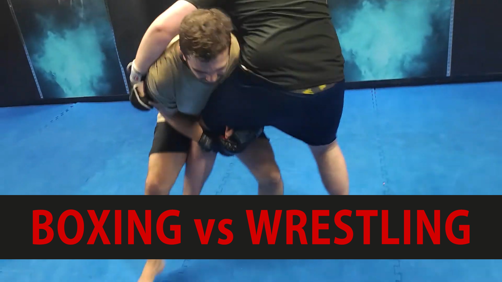 Karate Grapping vs. Boxing AKA Karate Poole & Kickboxing
